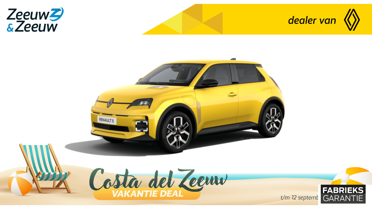 Renault 5 (Z&Z Renault Private Lease actie v.a. € 512,-) Renault 5 Comfort Range Techno