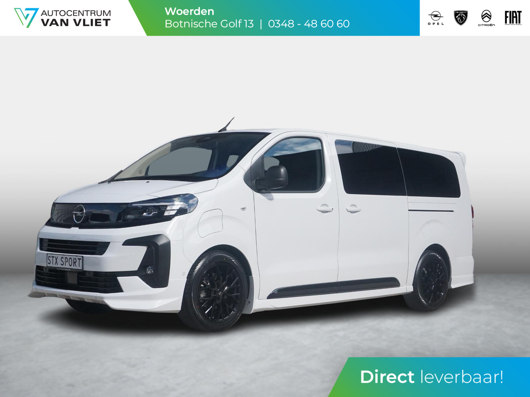 Opel Vivaro-e Dubbele Cabine 75kWh