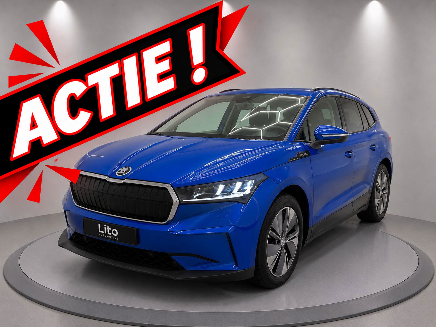 Škoda Enyaq iV 60|1/2 LEDER|AIRCO|NAVI|NL-AUTO|NAP|