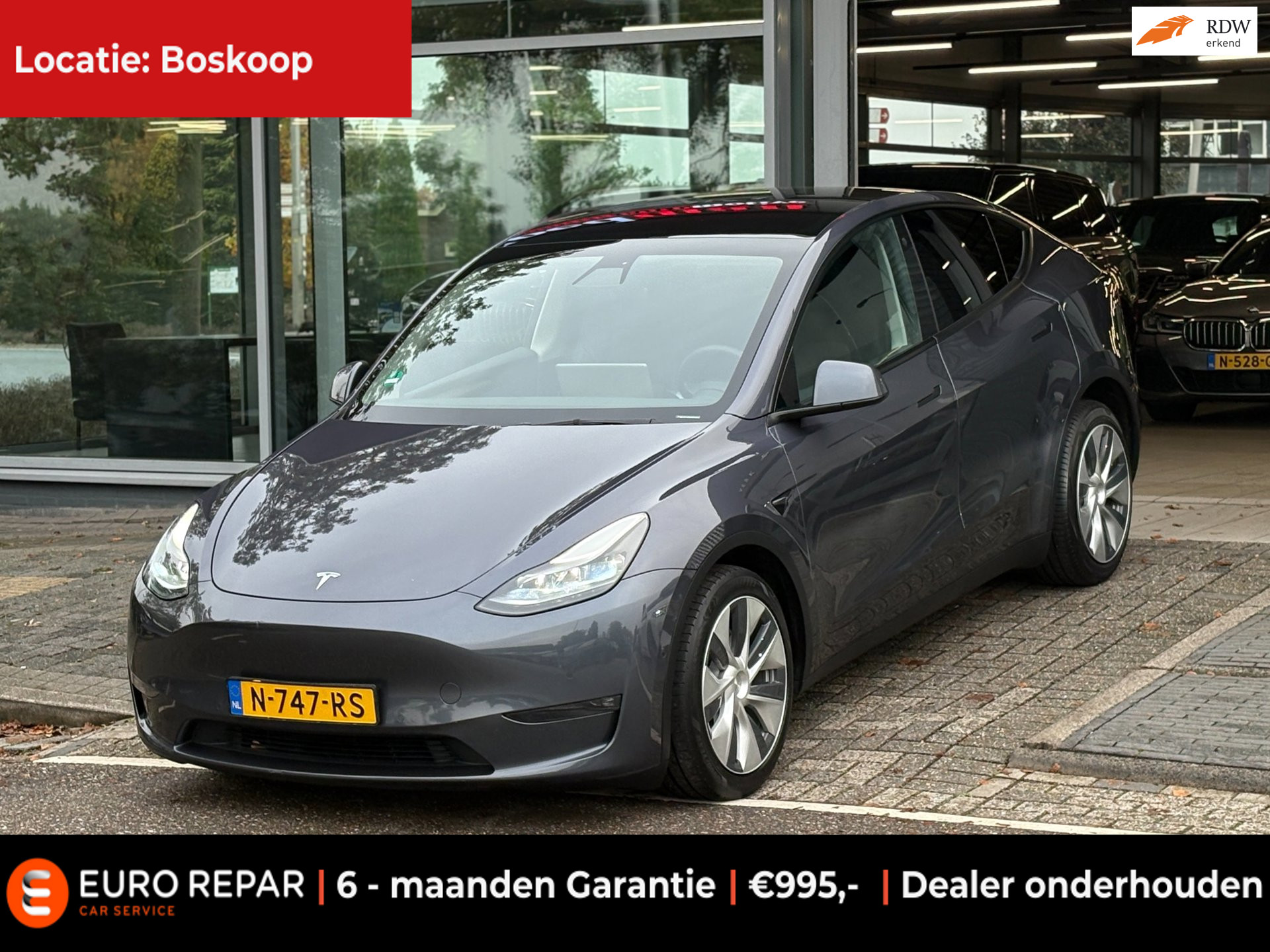 Tesla Model Y Long Range AWD 75 kWh SOH 88,3%