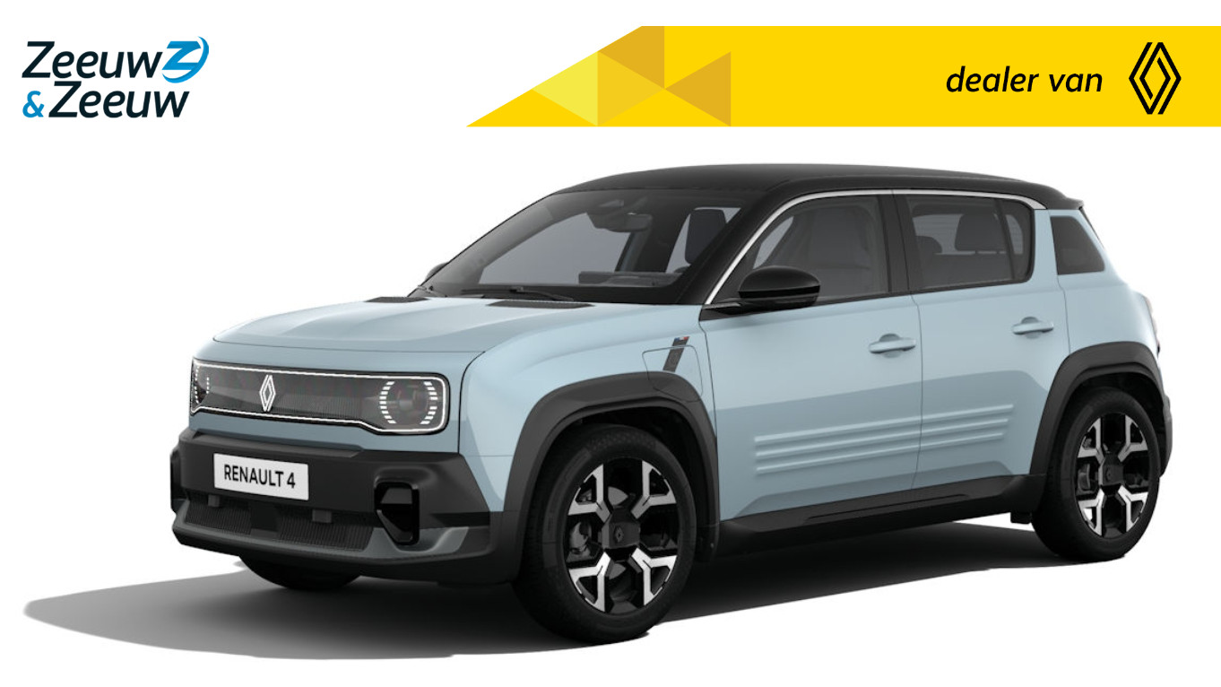 Renault 4 comfort range techno canvas dak 52 kWh