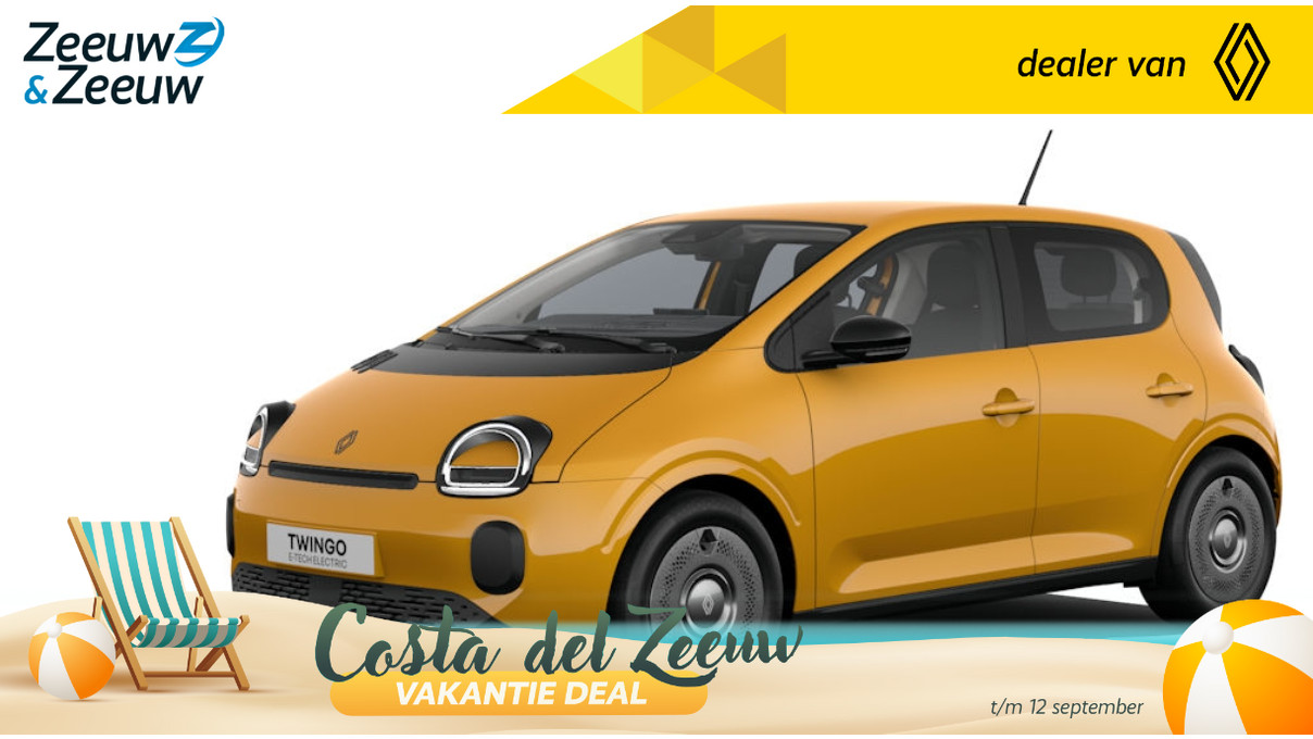 Renault Twingo (Zeeuw & Zeeuw Private Lease Actie v.a. € 349,-) urban range Evolution