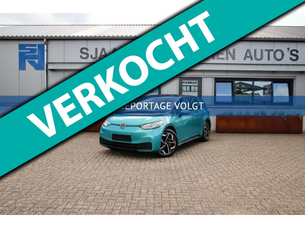 Volkswagen ID.3 45kWh 150pk Performance Pure! SEPP Subsidie|1e|DLR|Virtual Cockpit|LED|ID Light|NAVI|CarPlay|DAB+|Sfeerverlichting