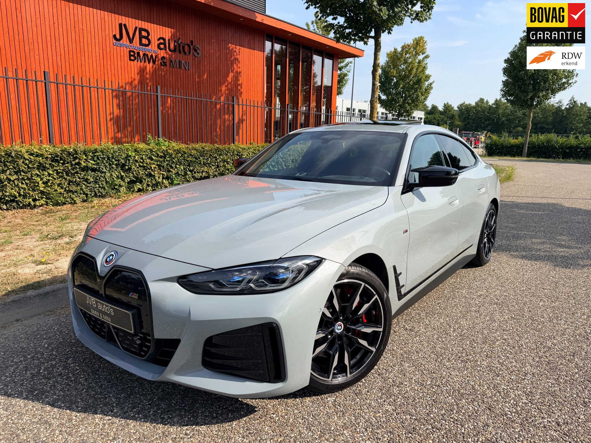 BMW i4 M50 M-sport, M-stoel memory, schuifdak, H&K