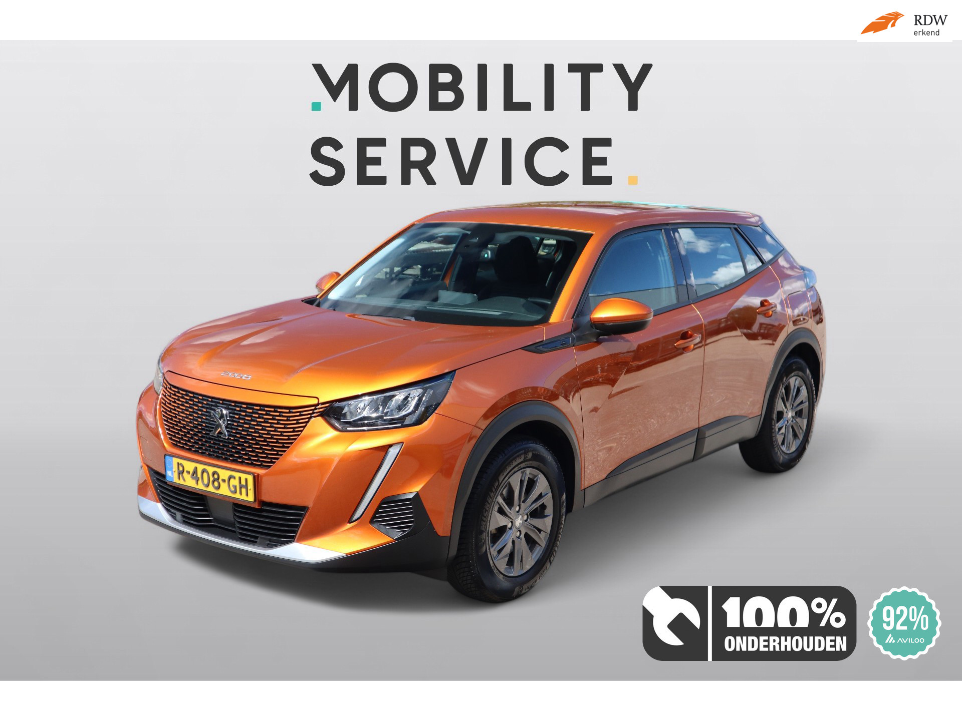 Peugeot e-2008 EV Active Pack 50 kWh SOH93% CarPlay LED Lane Clima