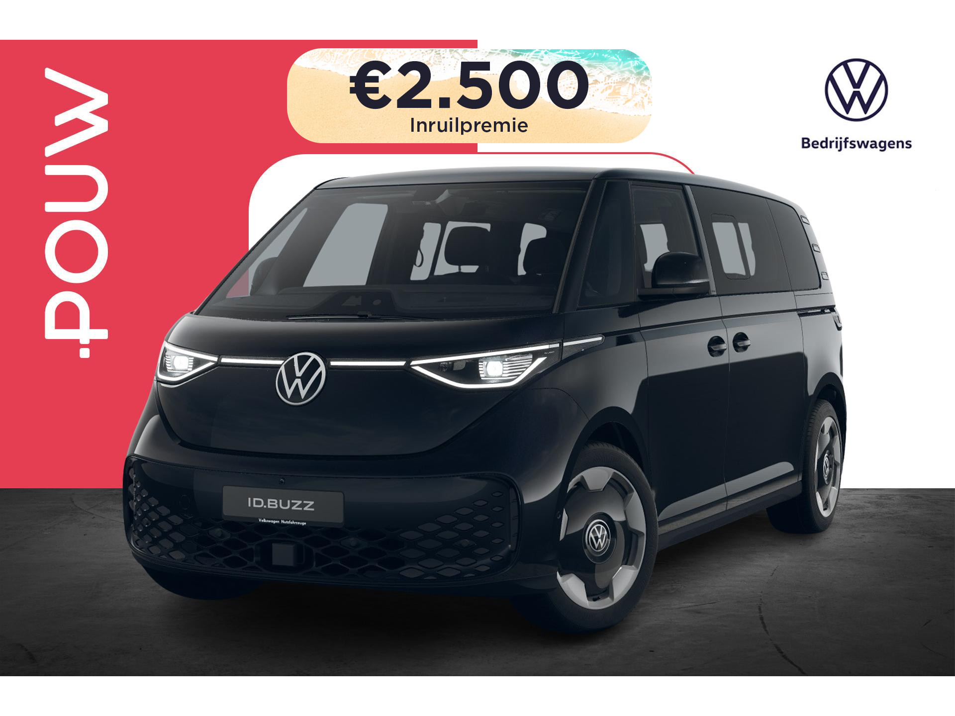 Volkswagen ID. Buzz 286pk Pro Bulli Limited Edition 86 kWh LWB 7p.