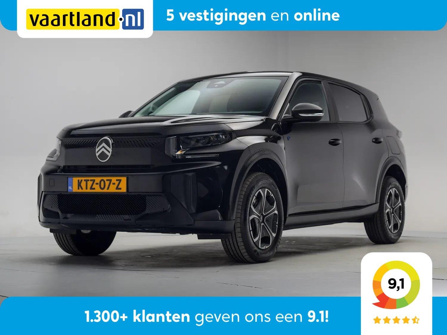Citroën ë-C3 Aircross You 113pk 44 kWh 3-Fase SOH 95,4% [ Cruise LED Airco ]