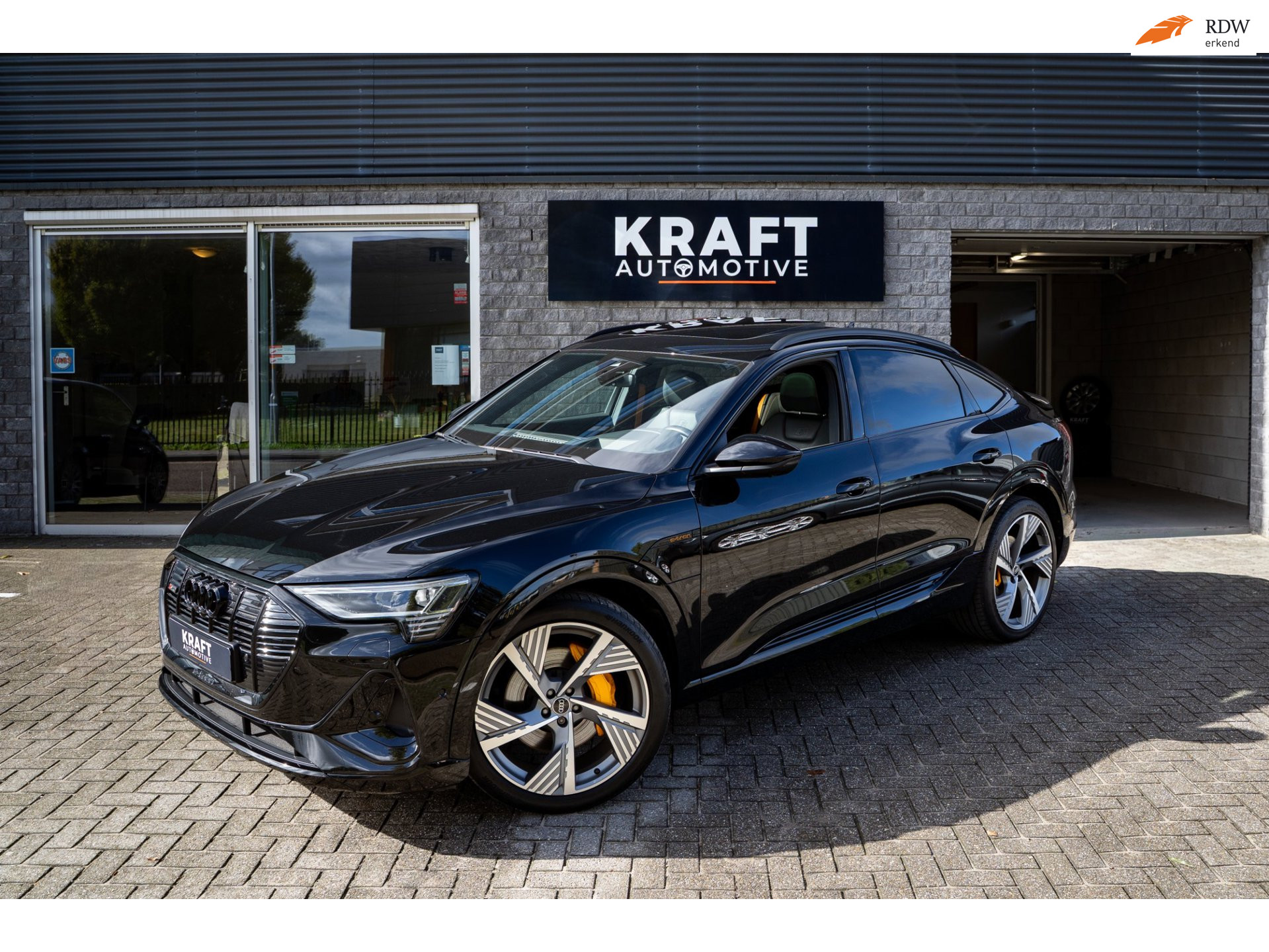Audi e-tron Sportback 55 quattro S-Line BLACK EDITION 95 kWh | BTW-auto | Pano | Head-Up | 360 Camera | ACC | Top staat! |