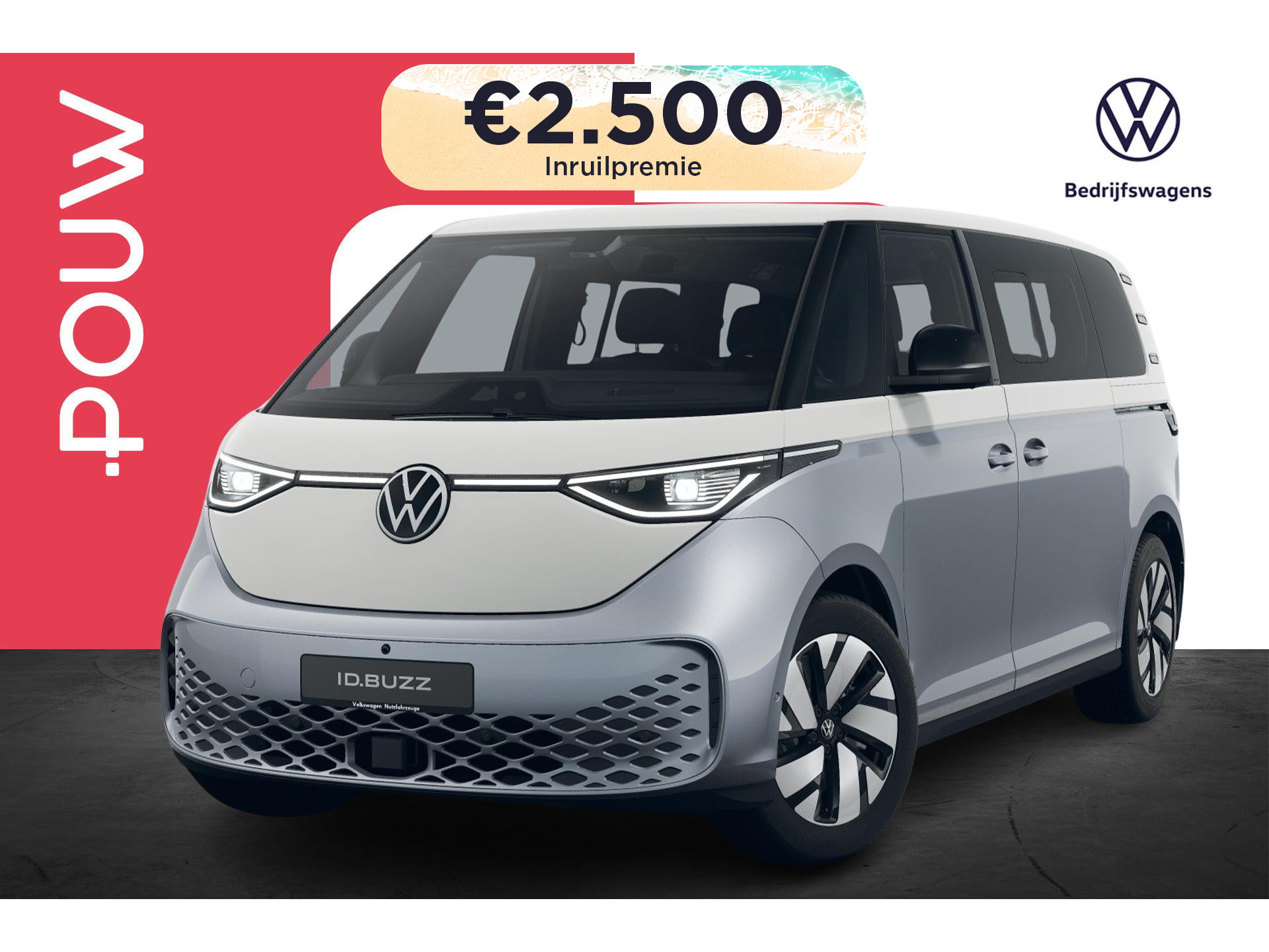 Volkswagen ID. Buzz Pro Bulli Limited Edition 286pk 86 kWh LWB 7p.