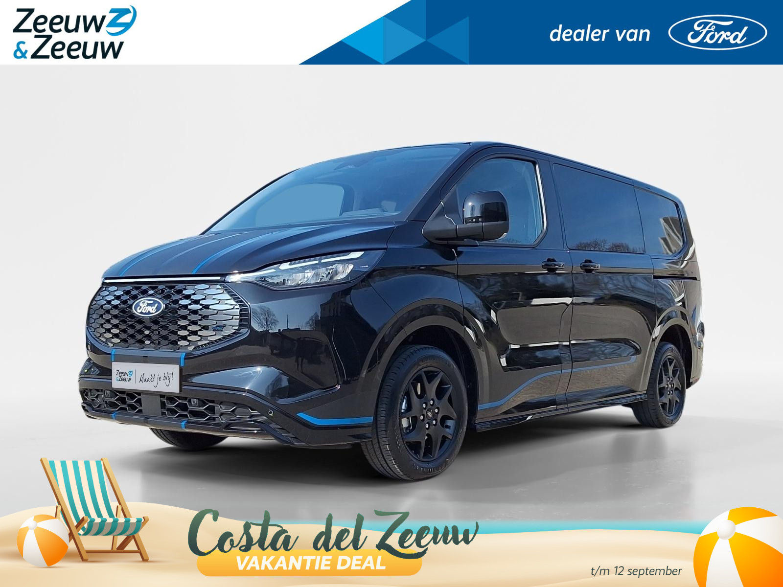 Ford E-Transit Custum 320 L1H1 Sport 65 kWh DC