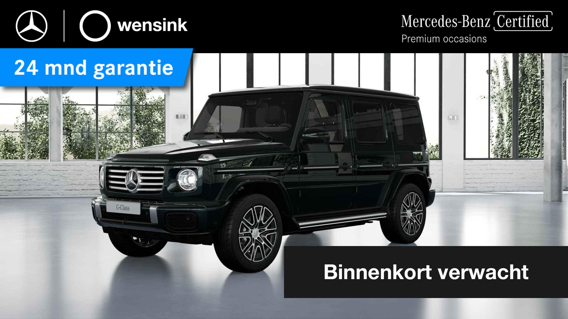 Mercedes-Benz G-Klasse 580 met EQ-Technologie 116 kWh