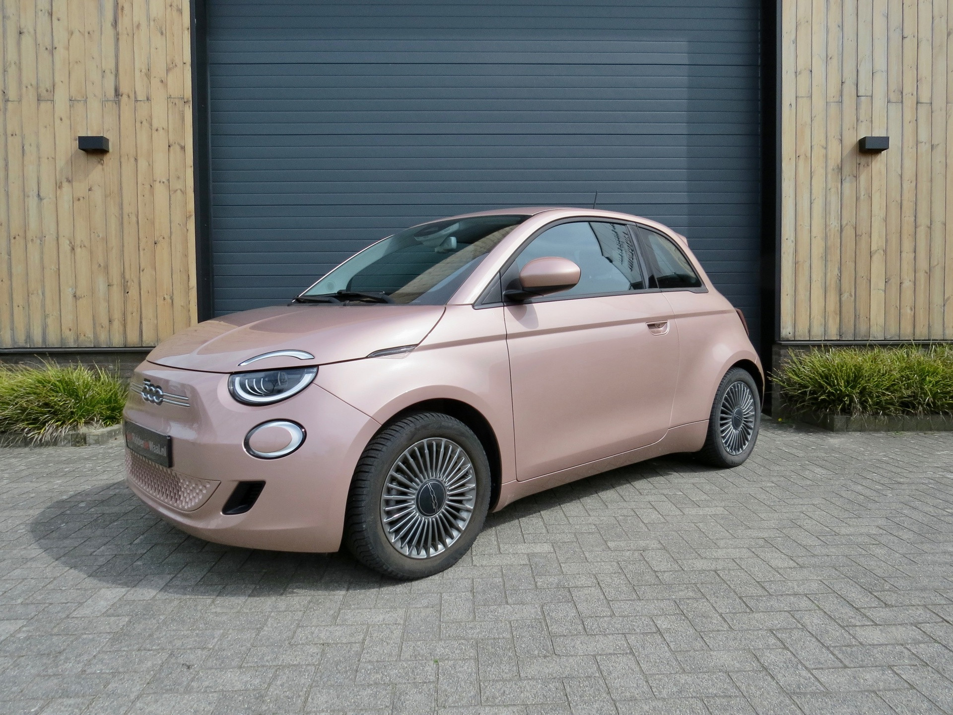 Fiat 500e Icon 42 kWh *Navi *Carplay *Rose *Unieke kleur