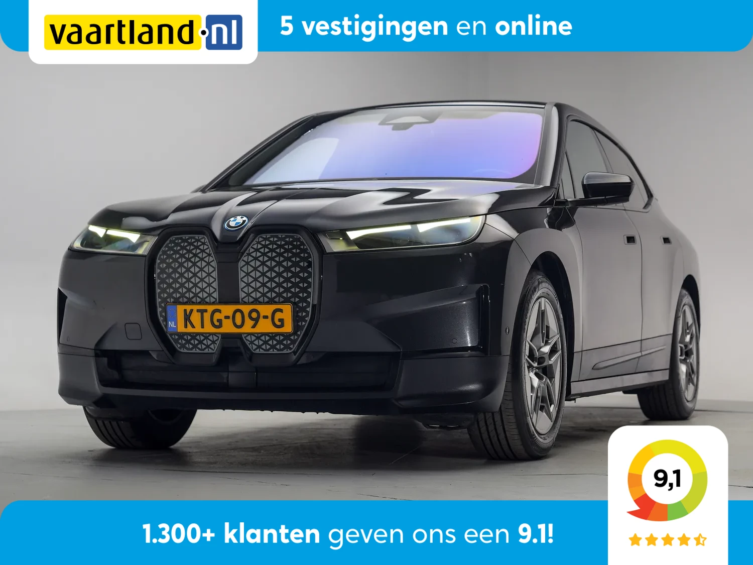 BMW iX xDrive40 High Executive 70 kWh [ Panorama Leder Harman/Kardon Camera ]