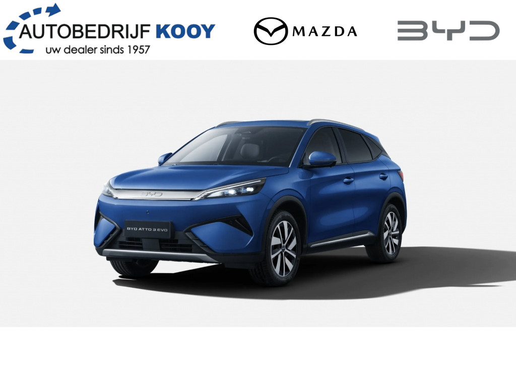 BYD ATTO 3 EVO Design 74.8 kWh | Direct beschikbaar | Nieuwe auto | Actiekorting