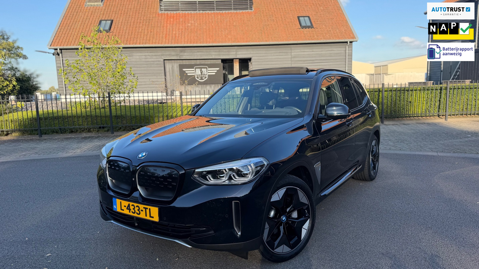 BMW iX3 High Executive 80 kWh SOH 98% PANORAMADAK/HEAD-UP/HARMANKARDON/ /TREKHAAK/LEER FULL-LED |360'' CAMERA |