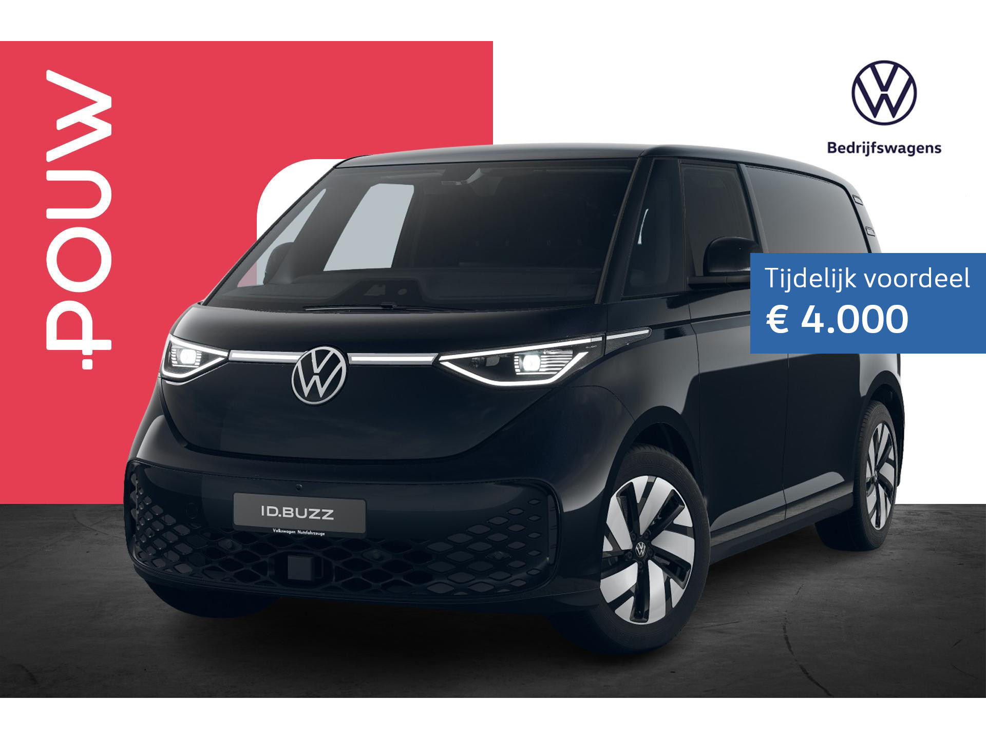 Volkswagen ID. Buzz Cargo 286pk Bulli Edition 79 kWh