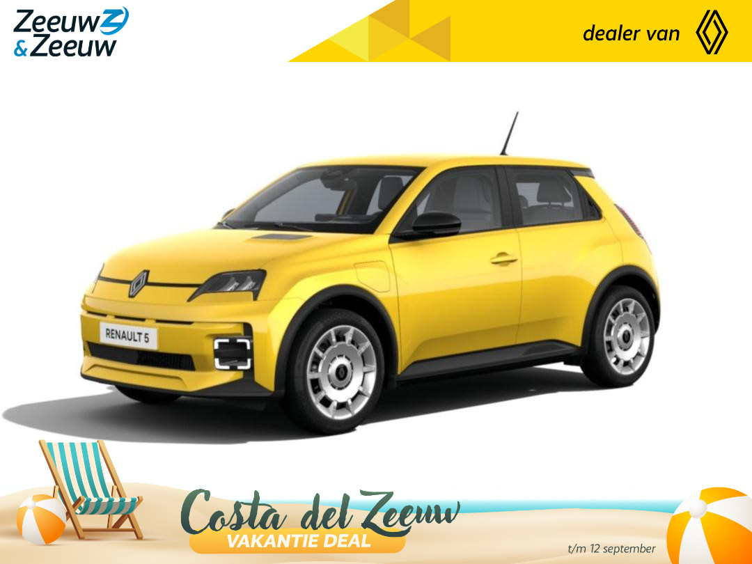 Renault 5 (Zeeuw & Zeeuw Private Lease Actie v.a. € 458,-) comfort range evolution 52 kWh