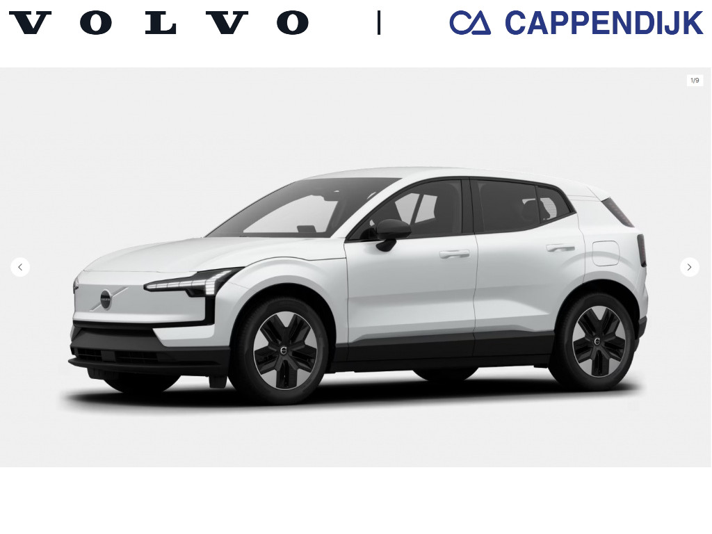 Volvo EX30 P5 Long Range Plus Black Edition Europa | zwarte bekleding
