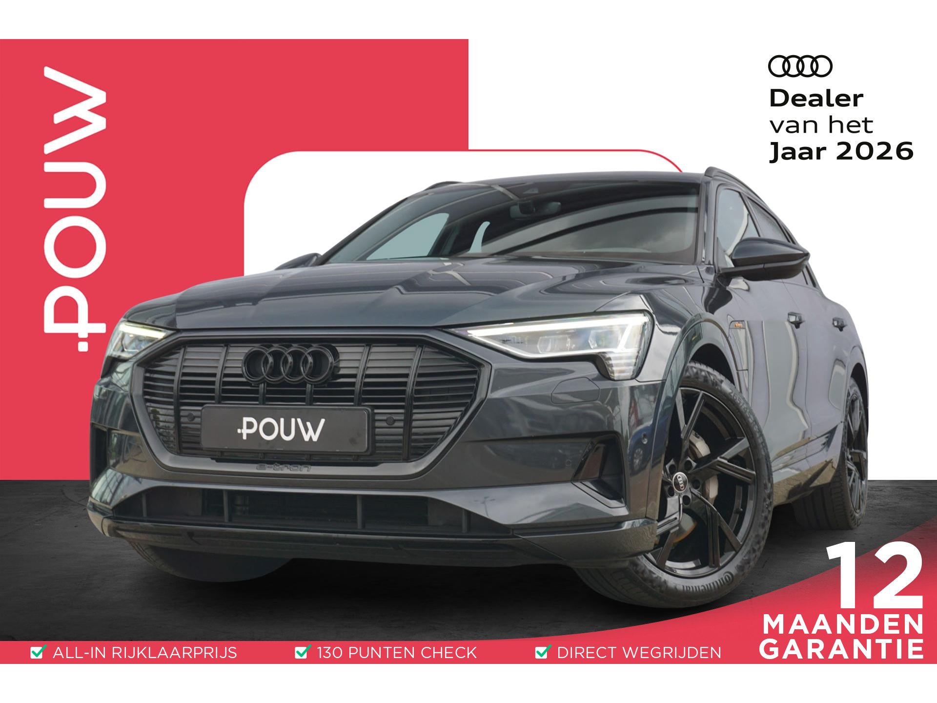 Audi e-tron 55 408pk Quattro Advanced Edition 95 kWh