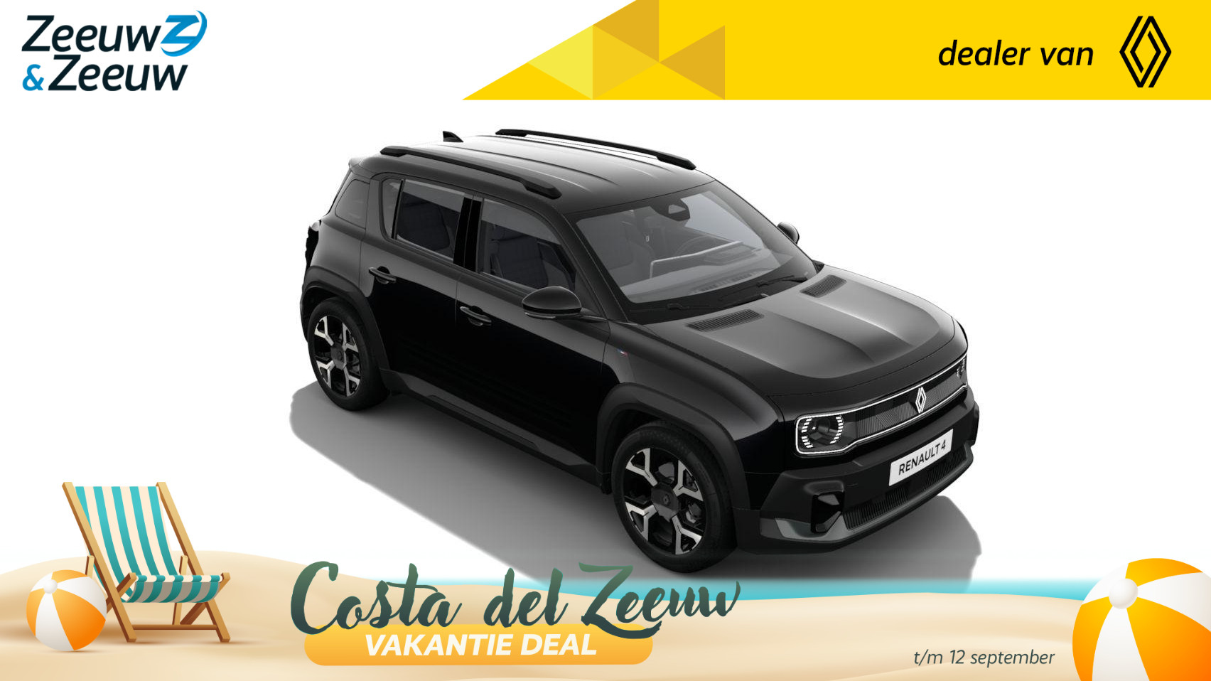 Renault 4 comfort range techno 52 kWh