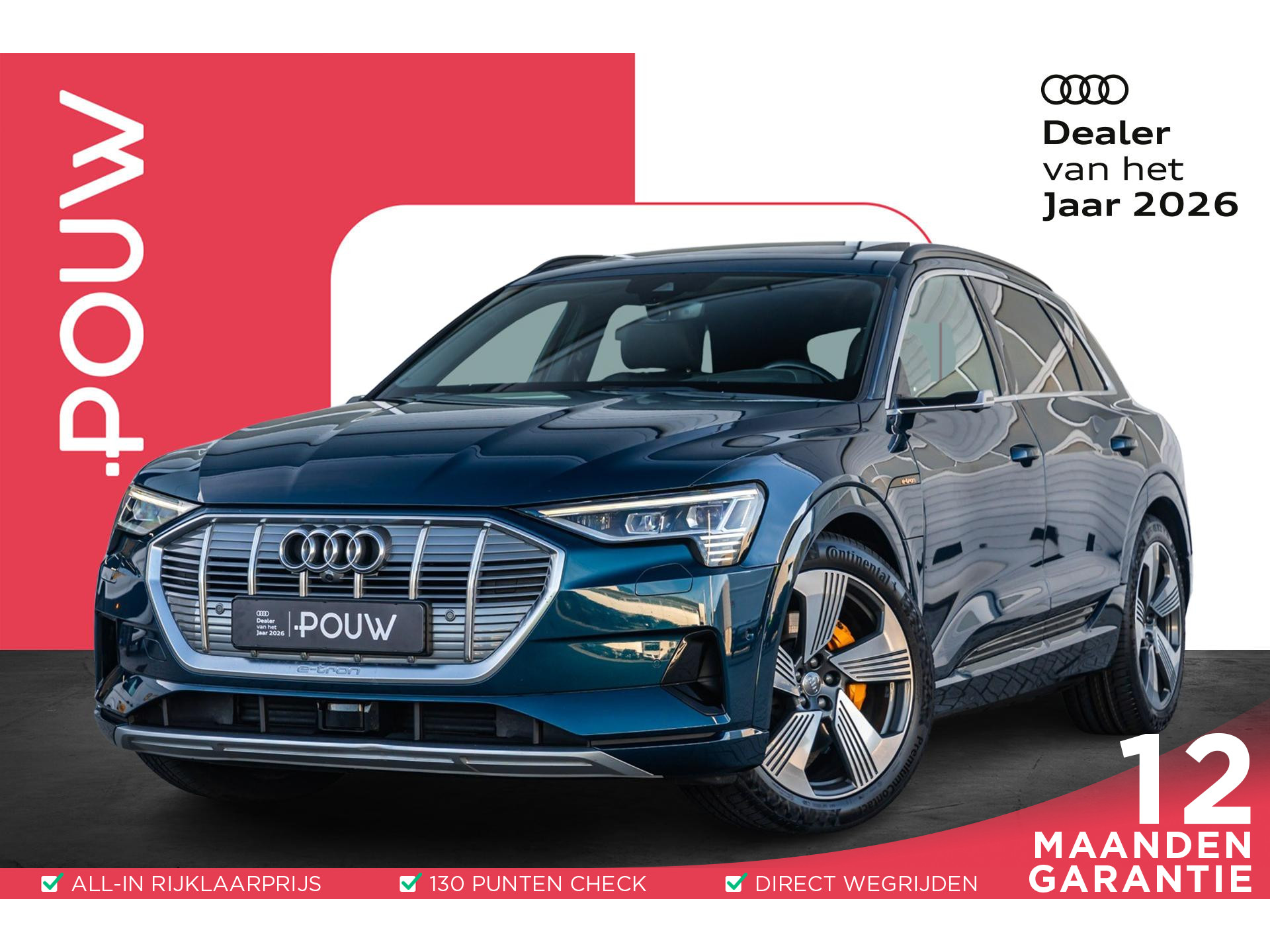 Audi e-tron 55 408pk quattro Advanced Plus 95 kWh