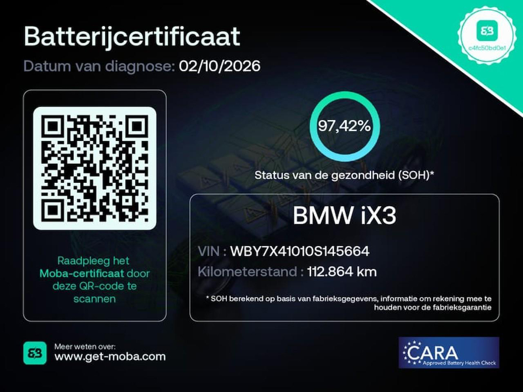 BMW iX3 High Executive 80 kWh SHADOW 97% SOH PANO|LEDER|TREKHAAK