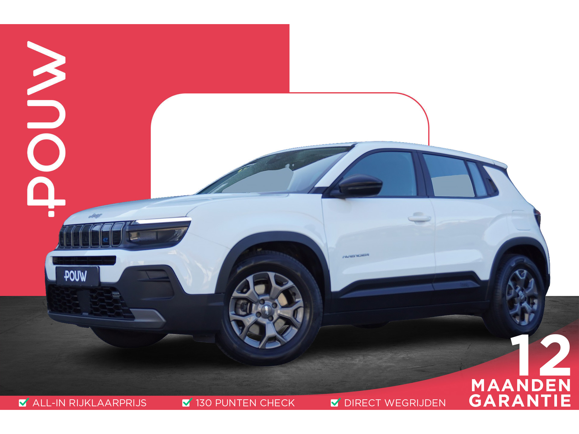 Jeep Avenger 156pk Longitude 54 kWh