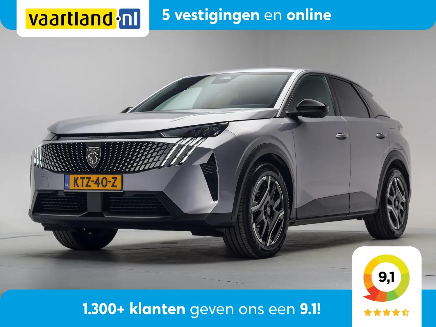 Peugeot e-3008 Allure 73 kWh SOH 97% [ Navi Apple/Android Clima Camera ]