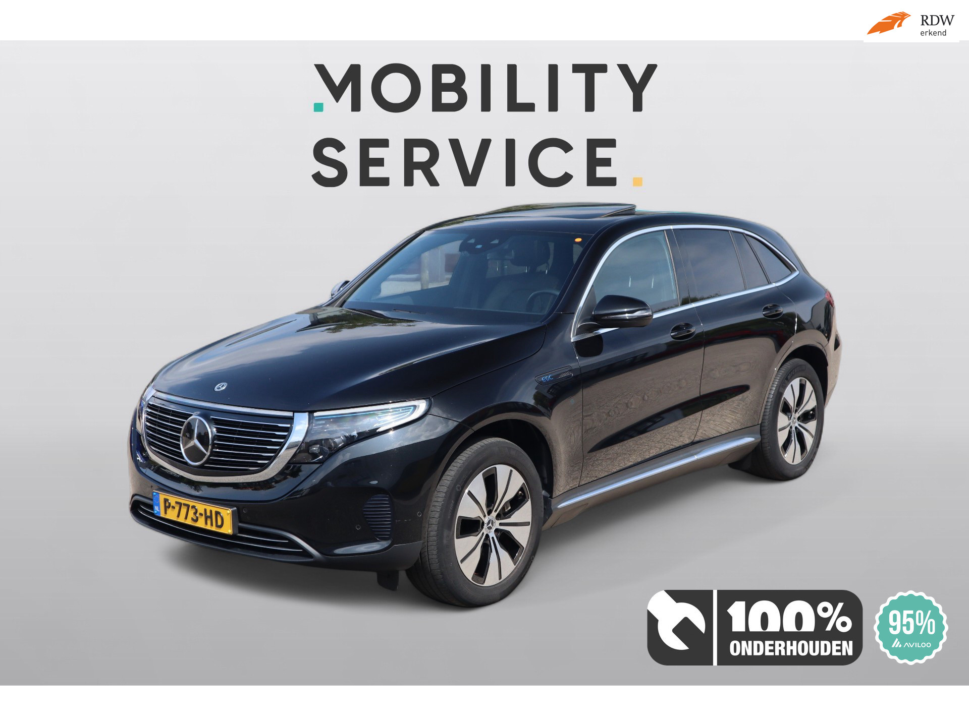 Mercedes-Benz EQC 400 4MATIC Premium 80 kWh Pano Trekhaak Matrix CarPlay VC
