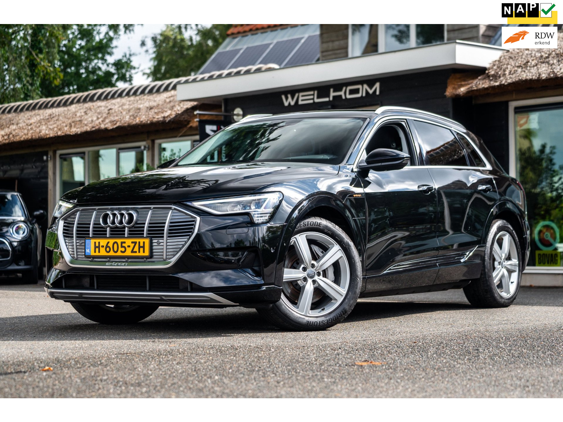 Audi e-tron E-tron 50 quattro Launch edition 71 kWh Soh 84% I Trekhaak I Climate I Cruise I Stoelgeheugen I Luchtvering