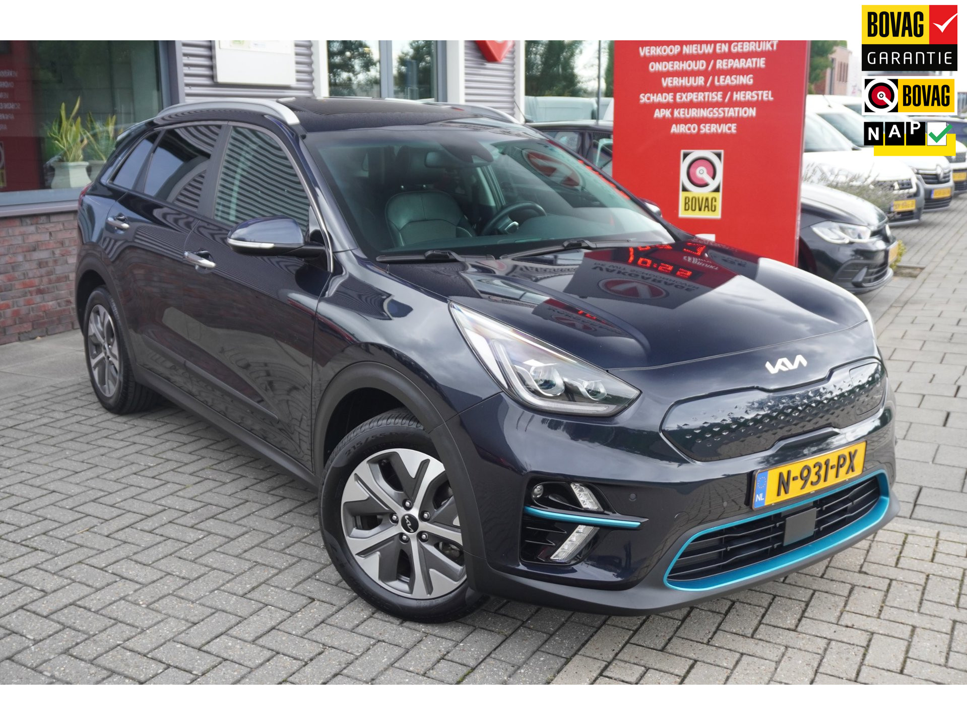 Kia e-Niro DynamicPlusLine 64 kWh / Pano / Carplay / Camera / Stuur en stoelverwarming