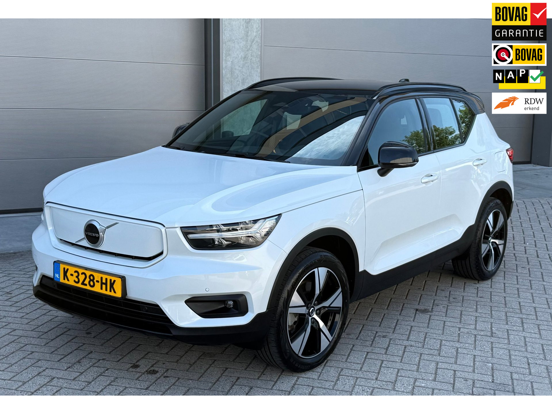 Volvo XC40 Recharge P8 AWD R-Design Wit 2020 NAP|CAM|SOH94%