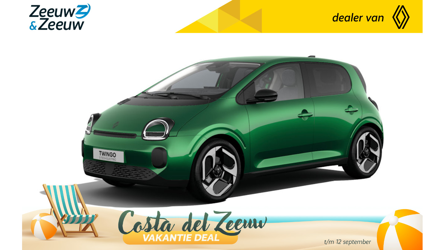 Renault Twingo (Zeeuw & Zeeuw Private Lease Actie v.a. € 386,-) urban range techno