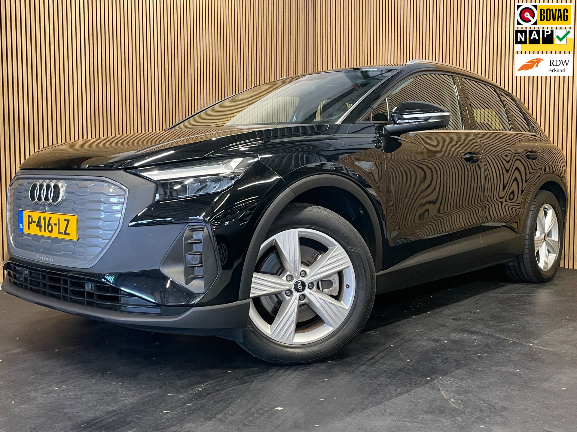 Audi Q4 e-tron 40|77 kWh|90% SOH|ACC|APPLE CARPLAY|CLIMATE+CRUISE CTRL|ELEK.TREKHAAK|SONOS|STOELVERWERW.|NL|NAP|INCL.BTW|1e EIG.|
