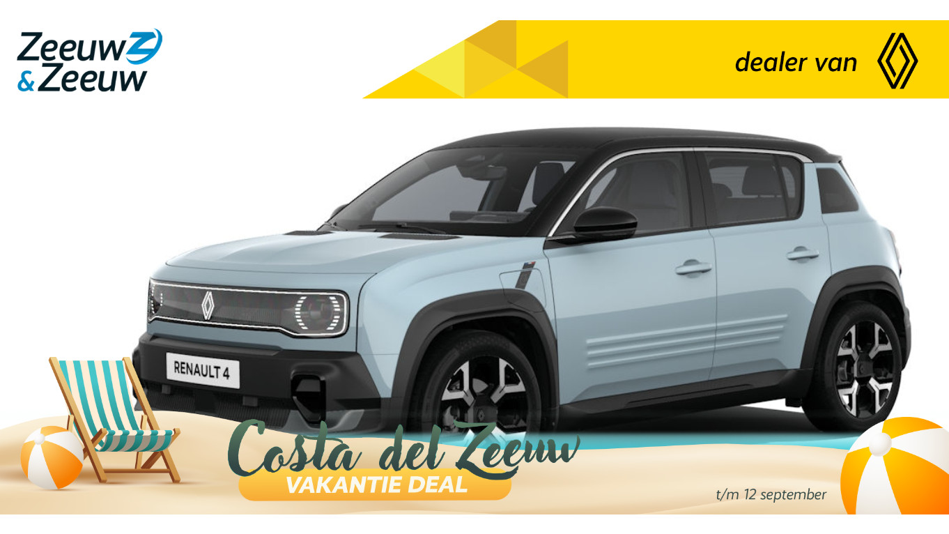 Renault 4 comfort range techno canvas dak 52 kWh