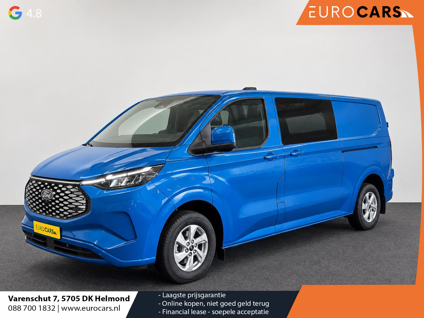 Ford E-Transit Custom 320 L2H1 Aut. Limited 71 kWh DC