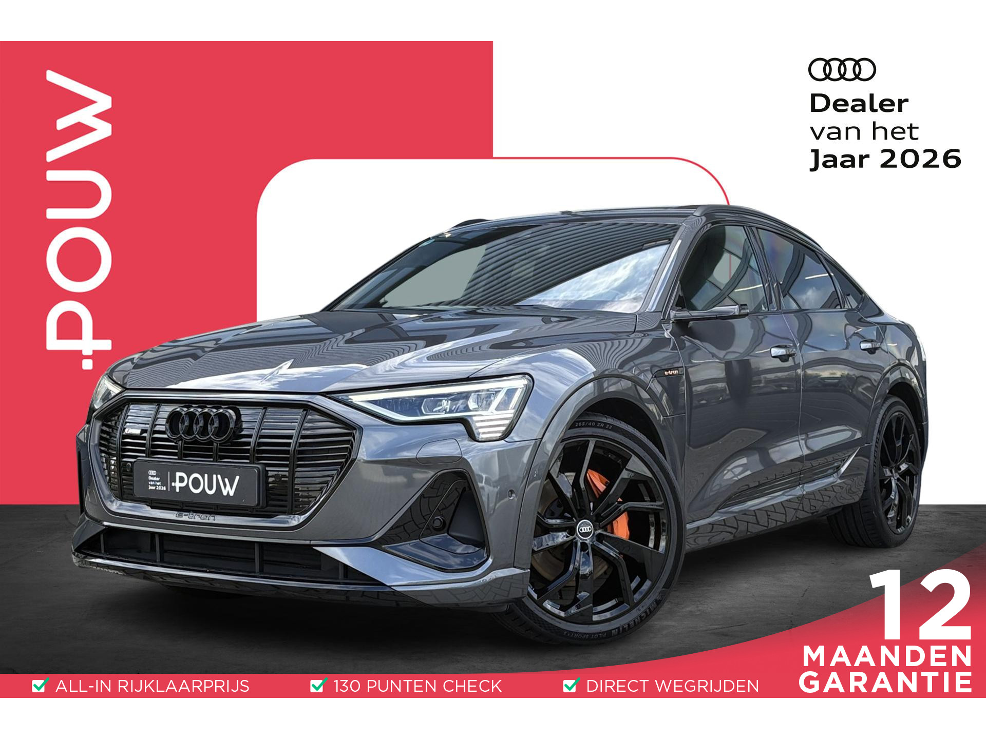 Audi e-tron Sportback 55 408pk quattro S edition 95 kWh