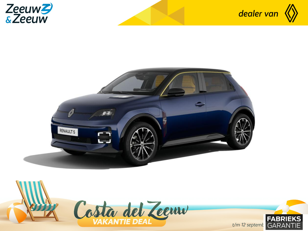 Renault 5 urban range iconic cinq 40 kWh