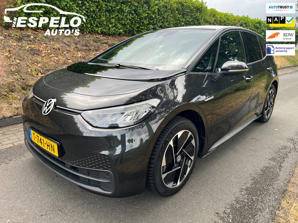 Volkswagen ID.3 Pro Advantage 58 kWh two tone, Btw, NAP en SoH 94,7%, Half Leder verwarmd, Led, Camera, Pdc v+a, Adaptive cruise..