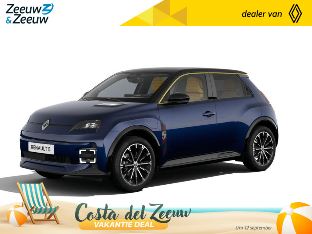 Renault 5 (Zeeuw & Zeeuw Private Lease Actie v.a. € 515,-) Iconiq Cinq 150 pk Comfort range