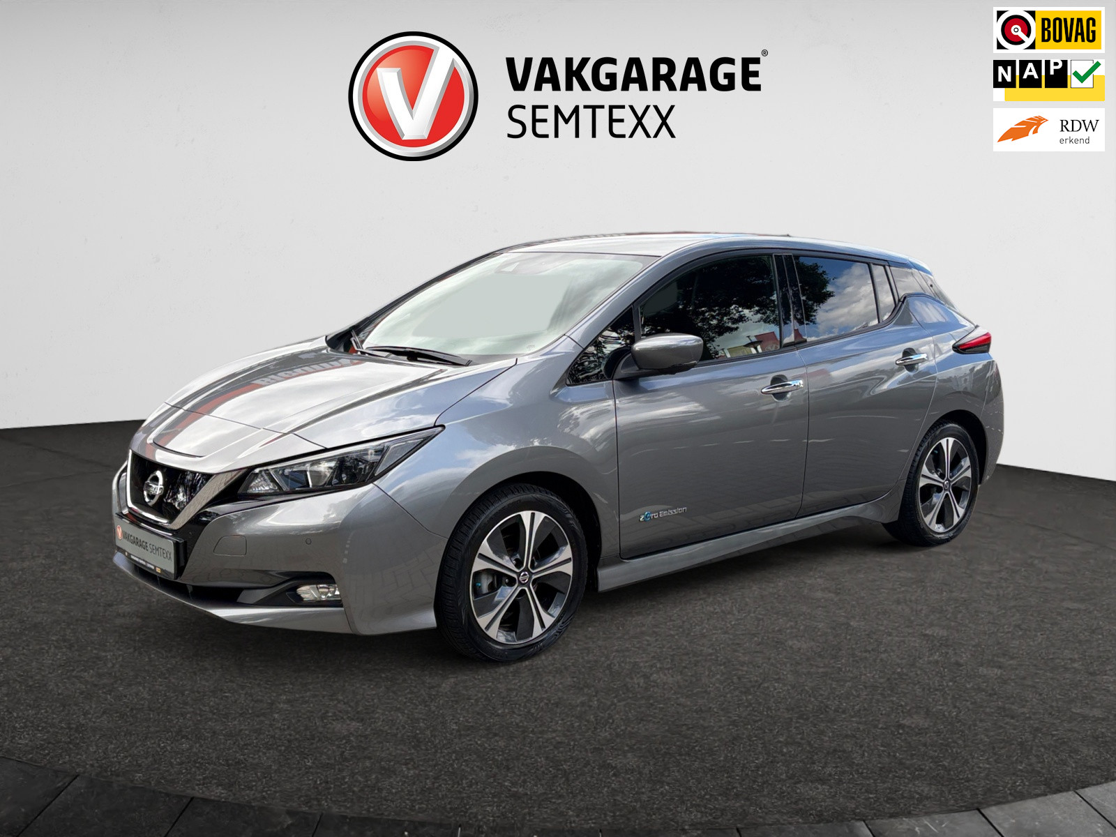 Nissan Leaf N-Connecta 40 kWh | Clima | Cruise | Camera | Navi | PDC Voor & Achter | Stoelverwarming| Origi. NL Auto | 2de Eigen.