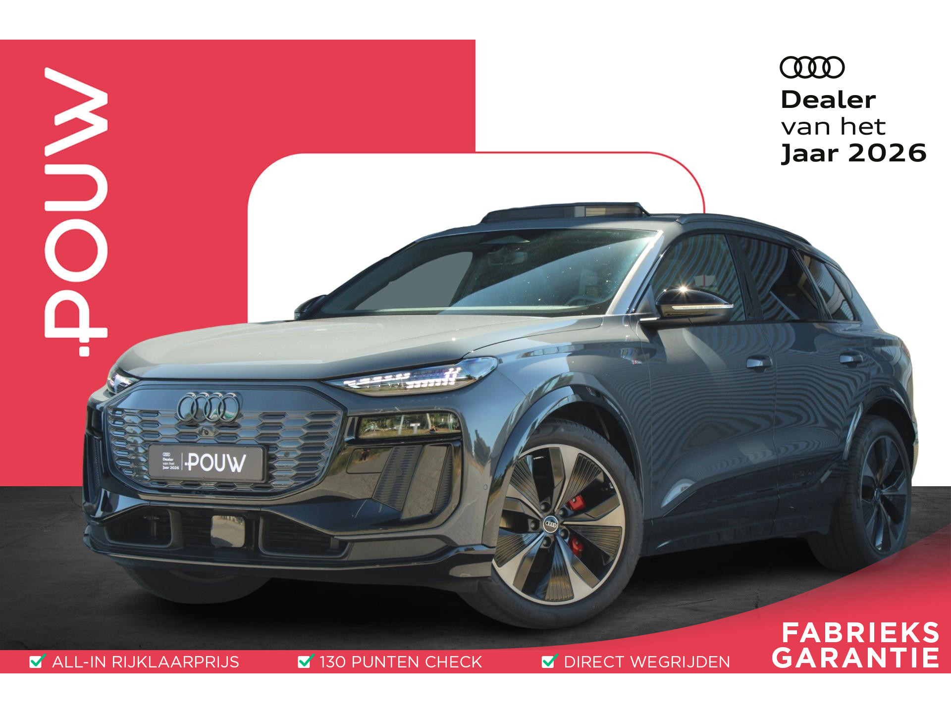 Audi Q6 e-tron 252pk S Edition 83 kWh