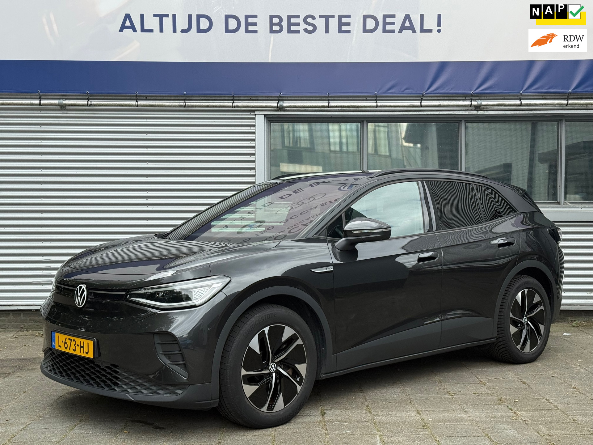 Volkswagen ID.4 Tech 77 kWh l 91,4% SOH l Pano l Camera l VDOH l IZGST l