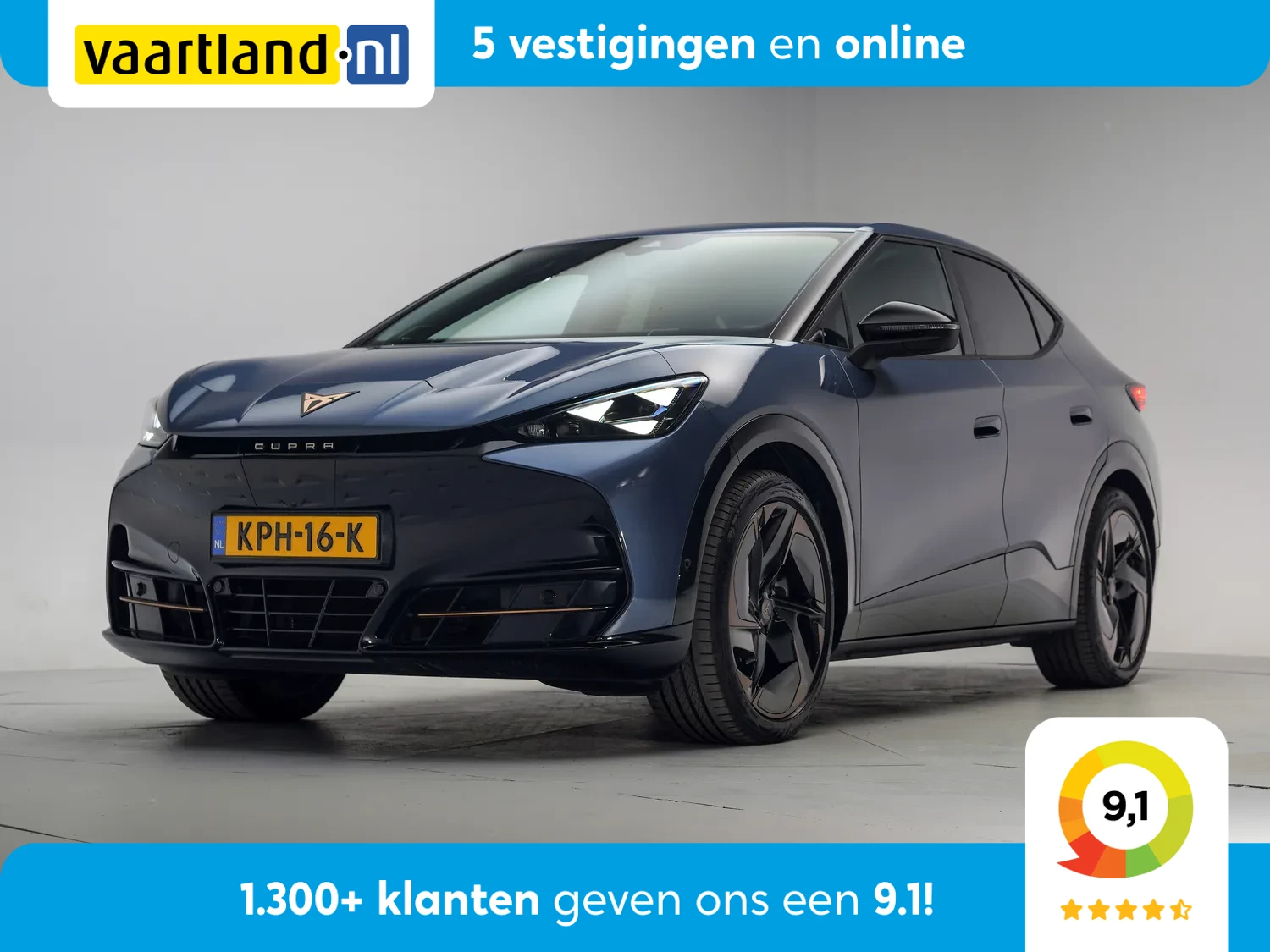CUPRA Tavascan VZ Adrenaline 82 kWh [ Panoramadak 360°Camera Sfeerverlichting ]