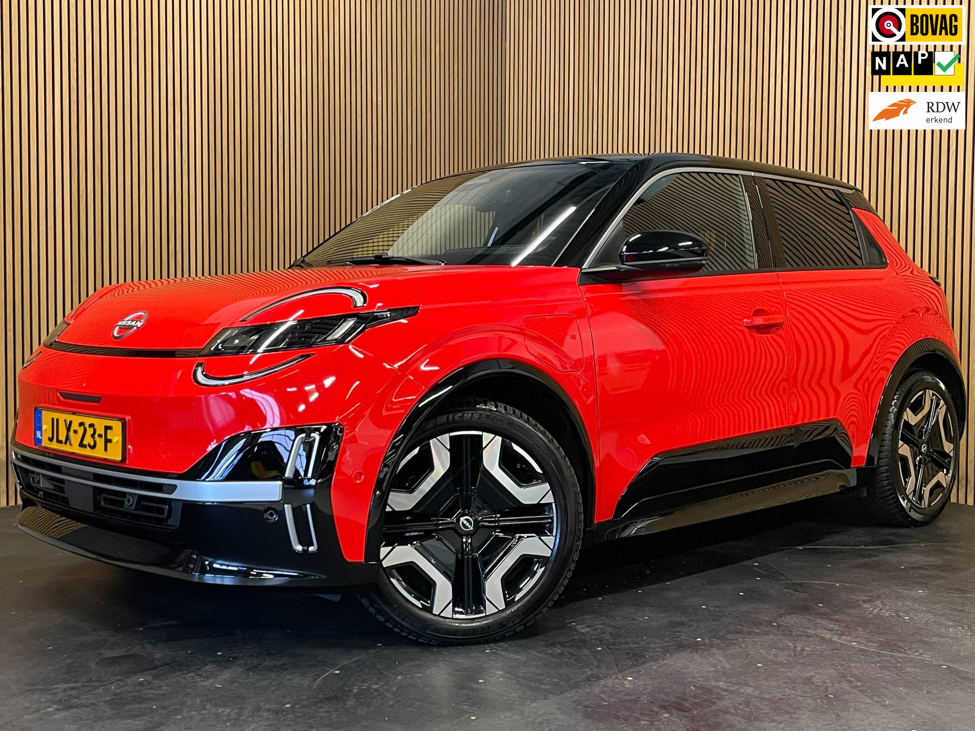 Nissan Micra EVOLVE 52 kWh|99,45% SOH|413KM WLTP|GROTE ACCU|ACC|CAMERA|CARPLAY|PDC V+A|STOEL+STUURVERWARMING|NAP|NL-AUTO|MARGE|