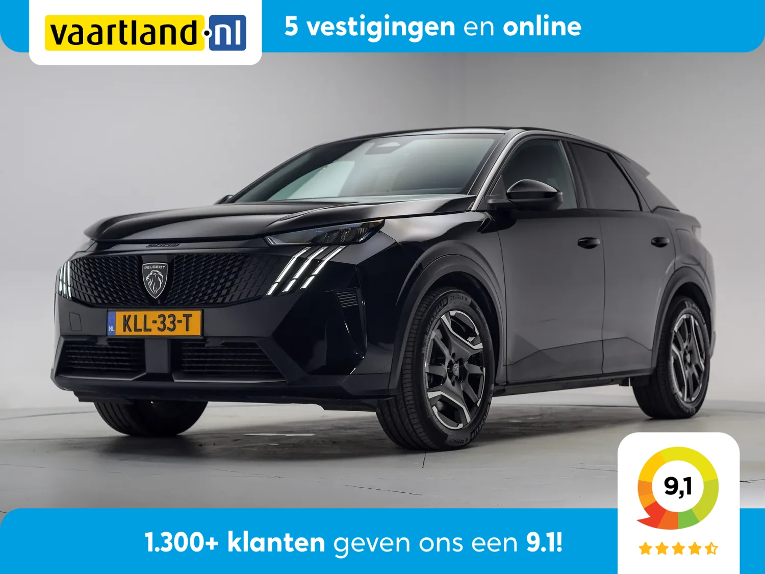 Peugeot e-3008 Allure 73 kWh 3-Fase [ Navi Keyless Full Led Carplay ]
