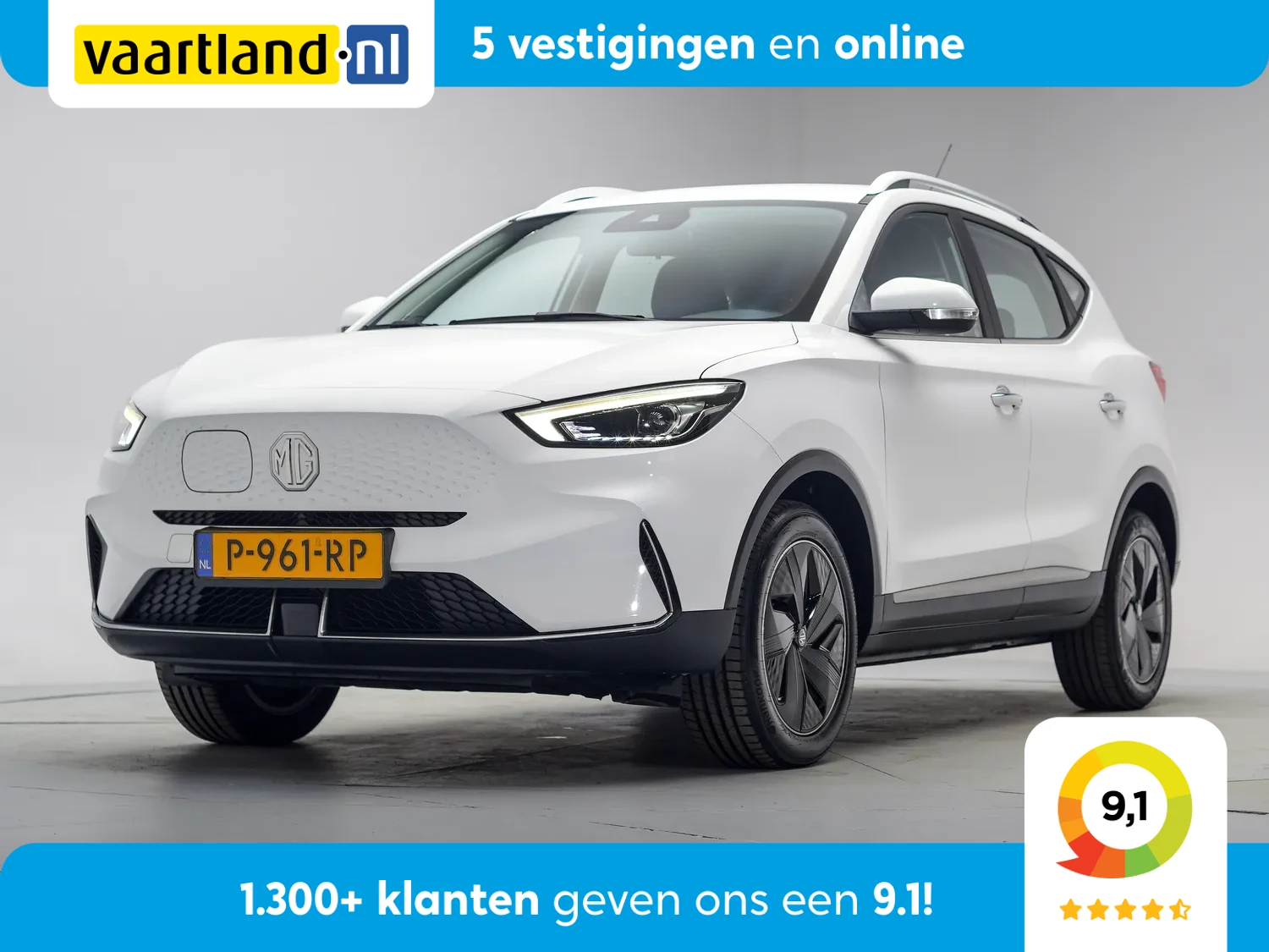 MG ZS EV Comfort 50 kWh [ LED Adapt.cruise Navi Stoelverwarming Apple/Android ]