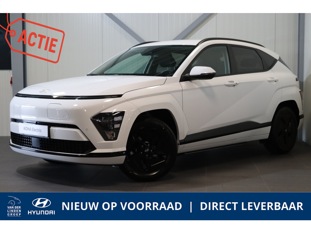 Hyundai Kona Electric Pure Edition + COMFORTPACK 64.8 kWh |SUMMERDEALS!|DIRECT LEVERBAAR!|