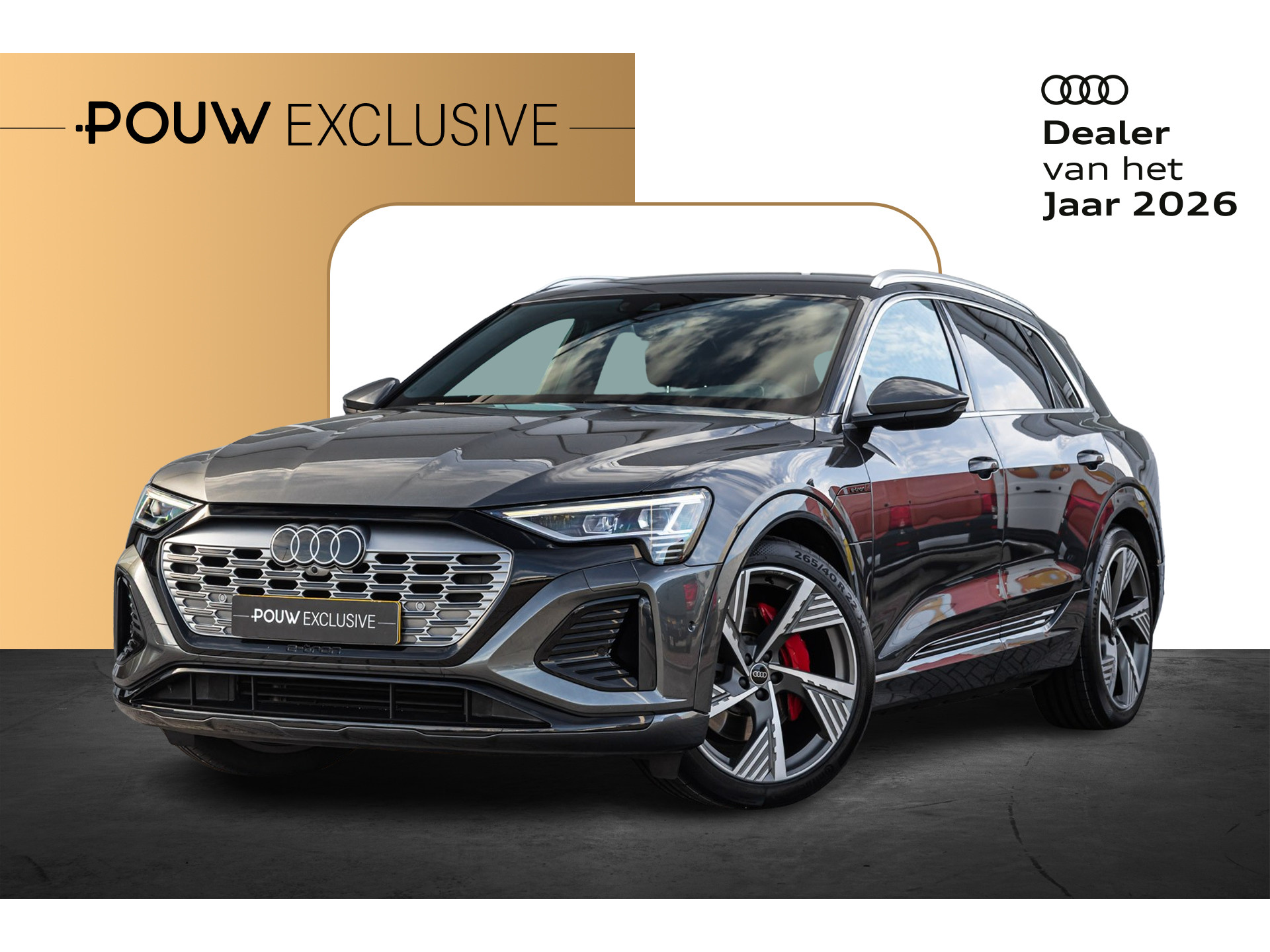 Audi Q8 e-tron 55 408pk quattro S edition 115 kWh