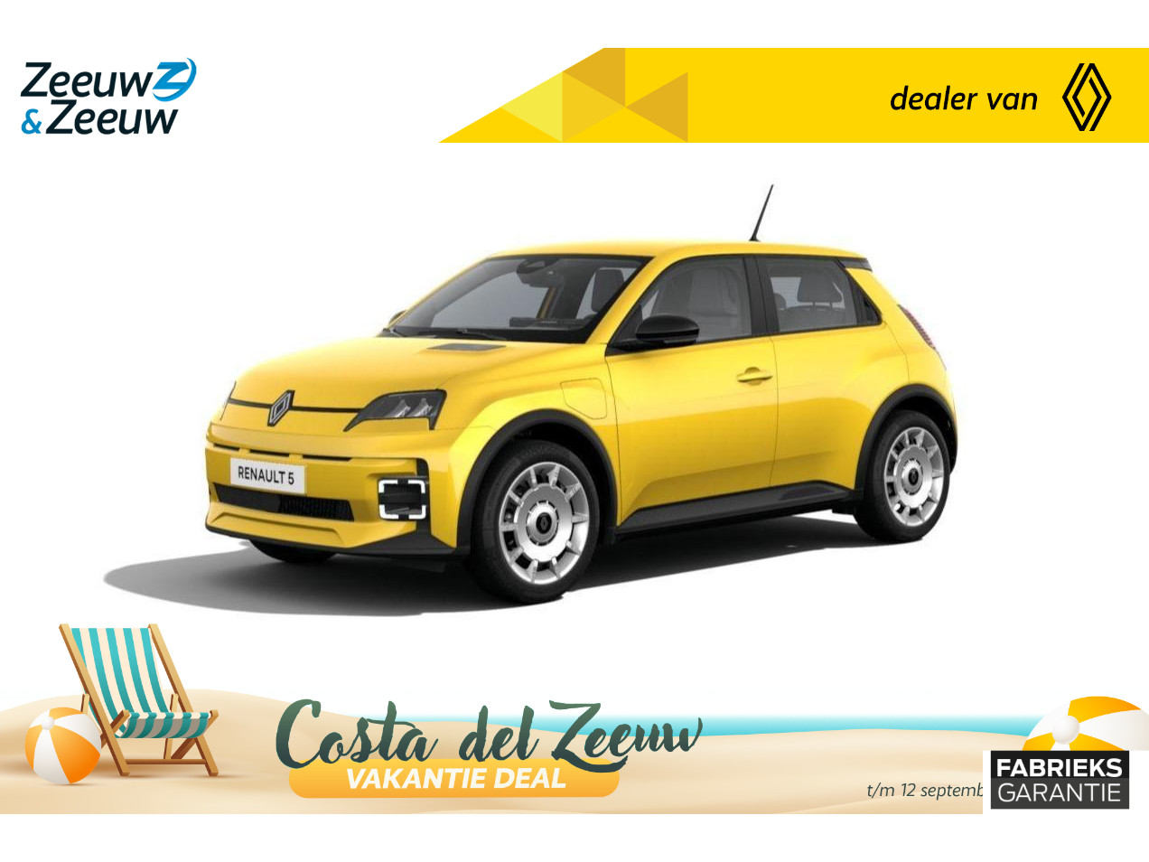 Renault 5 (Z&Z Renault Private Lease vanaf €418,-) Urban Range Evolution 120 pk